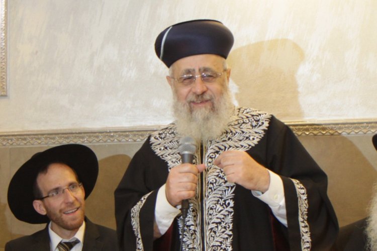 הרב עבדיאל ישראלי עם הראשון לציון