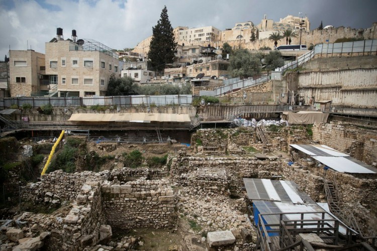  החפירה בעיר דוד (צילום: הדס פרוש, פלאש 90)