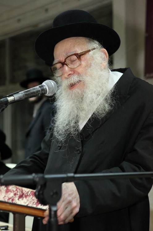 הרב קרליץ זצ"ל (צילום: יעקב נחומי, פלאש 90)