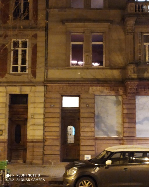 Family home during Chanukah