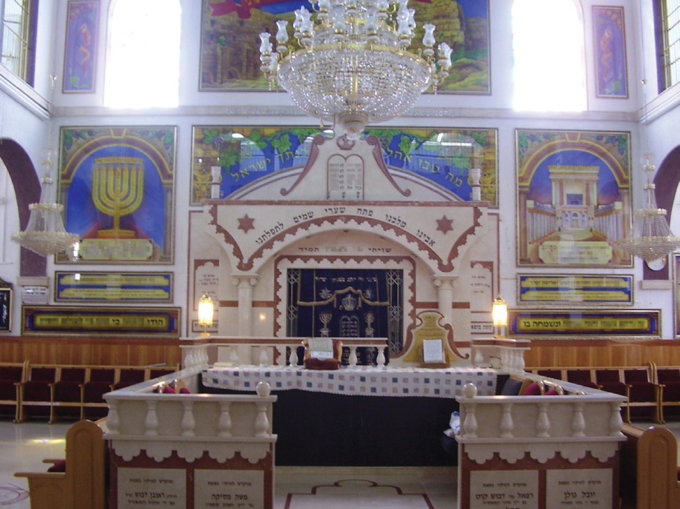 העתק מדויק של בית הכנסת בזליתן שבלוב