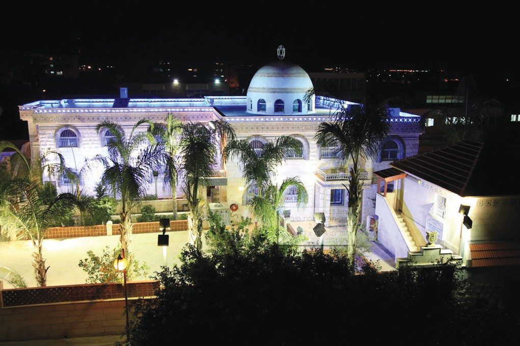 בית הכנסת המפואר של יהדות קווקז שנבנה לפני כשש שנים על ידי הרה“ג רבי יהודה יעקובוב שליט“א