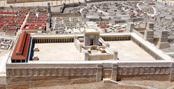 מודל בית המקדש השני (צילום: shutterstock)