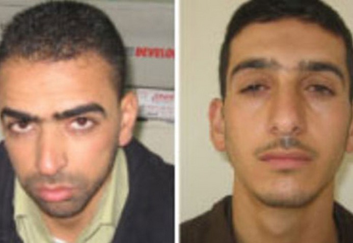 קוואסמה ואבו עיישה (צילום: שב"כ)