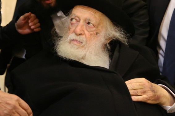 הרב קנייבסקי (צילום: יעקב כהן)