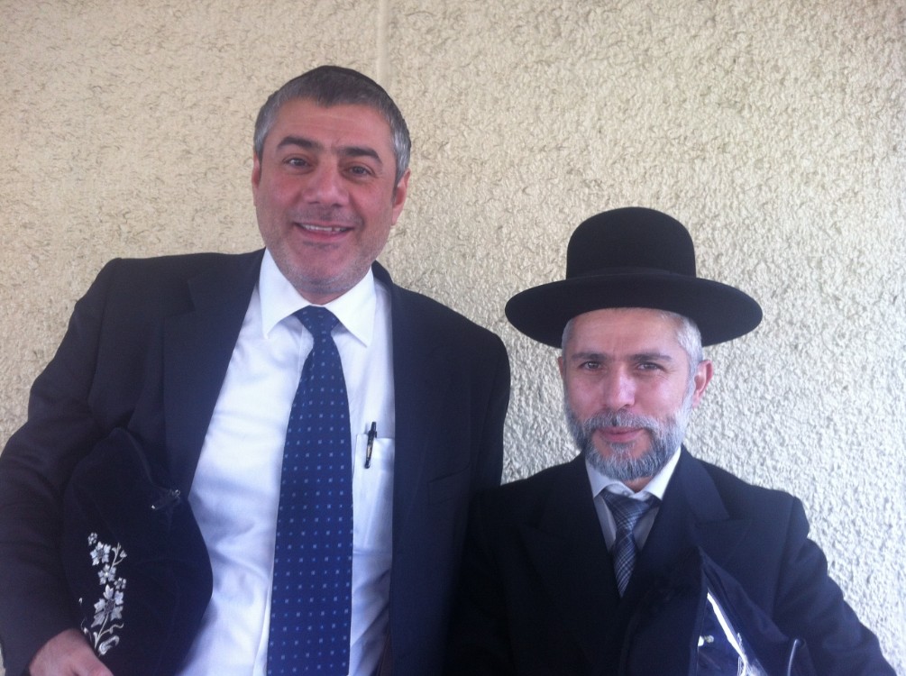 הרב זמיר כהן והרב יוסי מזרחי