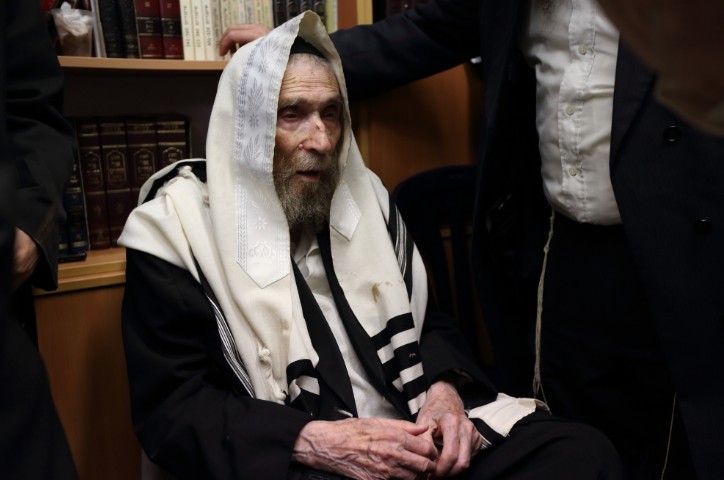 הרב שטיינמן (צילום: יעקב נחומי / פלאש 90)