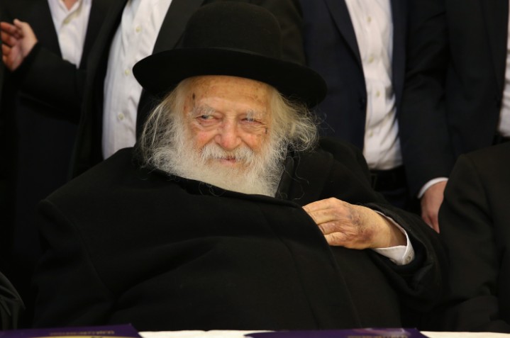 הרב קנייבסקי (צילום: יעקב כהן / פלאש 90)