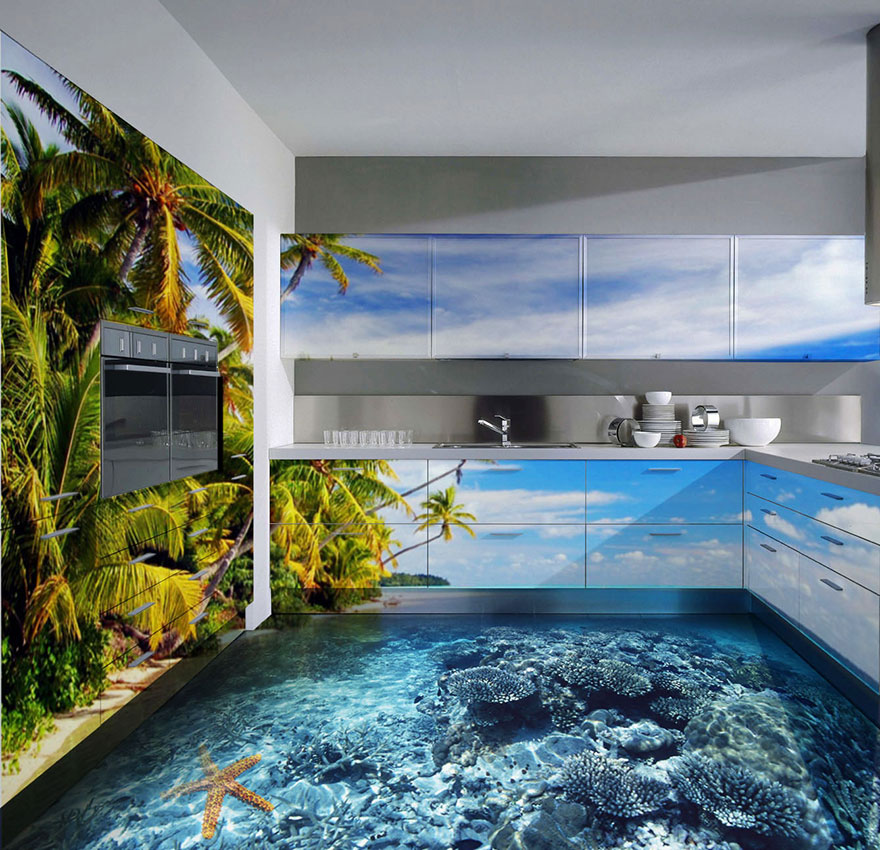 בשביל מה לטוס להוואי כשהבית כולו הוא נוף טרופי?