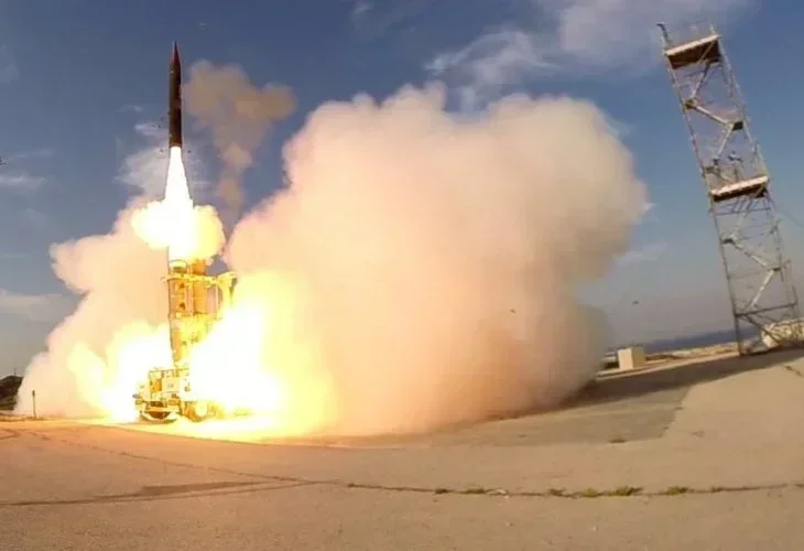 'Arrow 3' (Photo: Ministry of Defense Spokesperson)