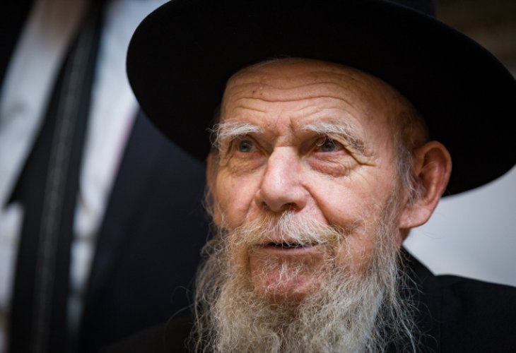 Rabbi Gershon Edelstein (Photo: Aharon Krohn/Flash90)