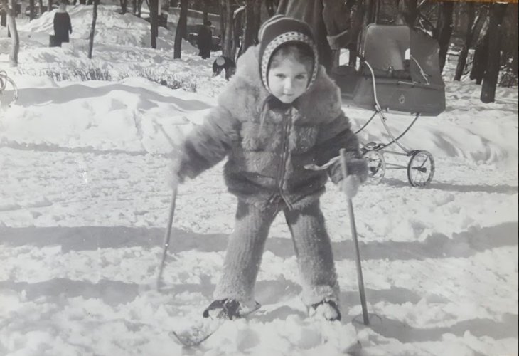 Ella in her childhood Ella in her childhood