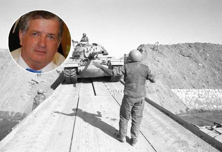 An IDF tank crosses the Suez Canal (Photo: Wikipedia) An IDF tank crosses the Suez Canal (Photo: Wikipedia)