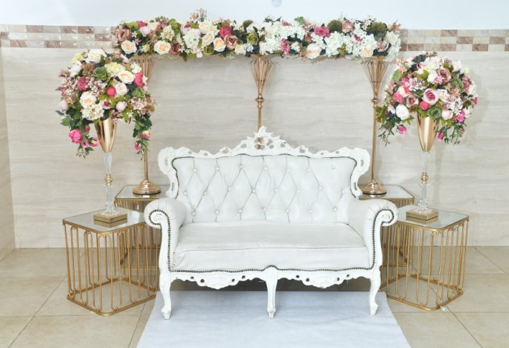The bride's chair in the synagogue