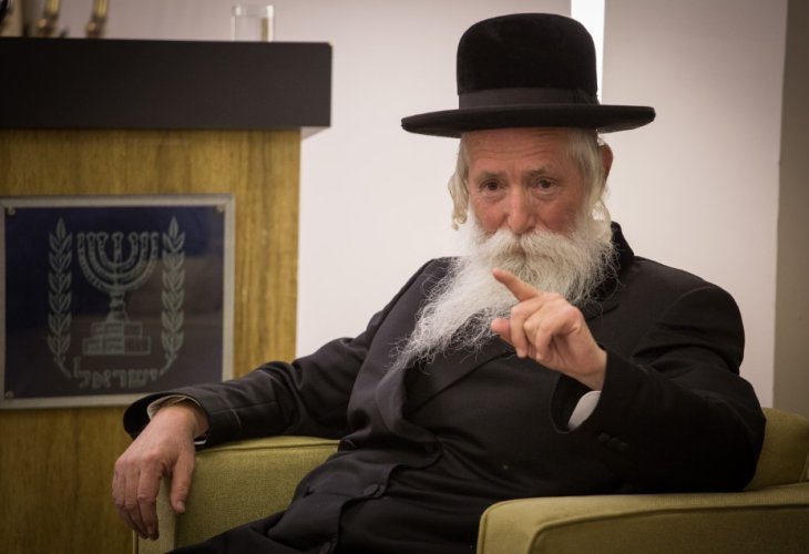 Rabbi Grossman (Hadas Parush/Flash90)