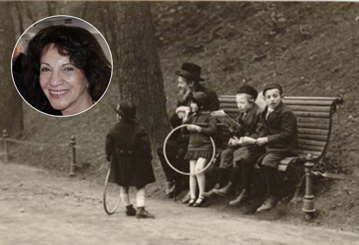 The 1930s in Planti, in the circle: Lily Haber The 1930s in Planti, in the circle: Lily Haber