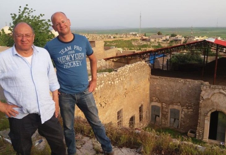 Jacob Shafer and Meir Ronen, the engineers responsible for restoring the tomb