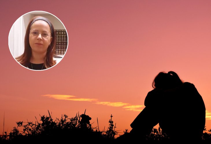 In the circle: Pnina Leshem (Background photo: shutterstock)