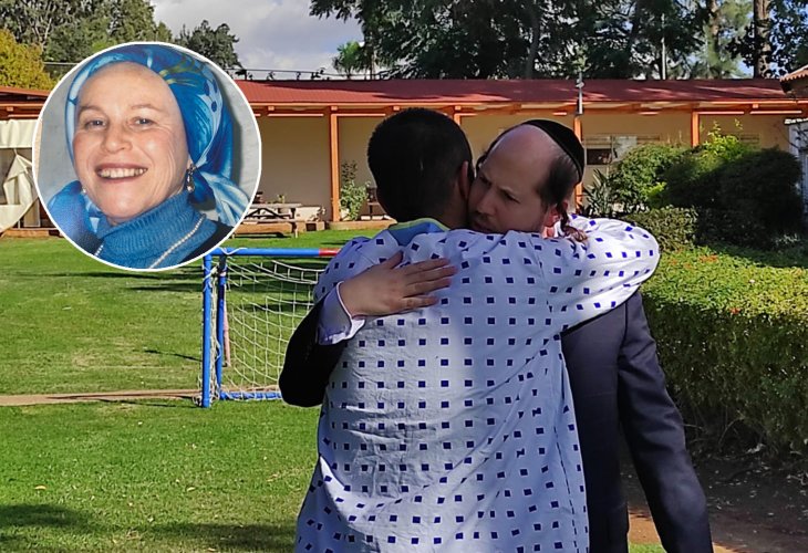 Yoel Schwartz: ''Loves everyone, works for all communities'' (Inset: Ahuva Leva Schwartz, may her memory be blessed, mother of Yoel) Yoel Schwartz: ''Loves everyone, works for all communities'' (Inset: Ahuva Leva Schwartz, may her memory be blessed, mother of Yoel)