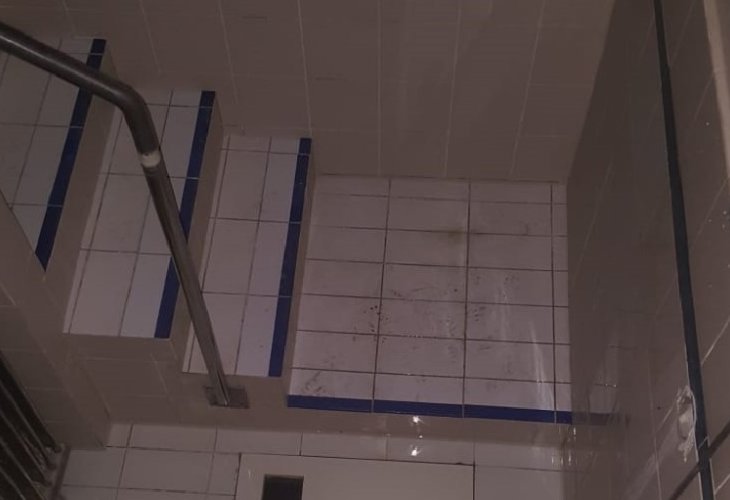 The mikveh before its renovation The mikveh before its renovation