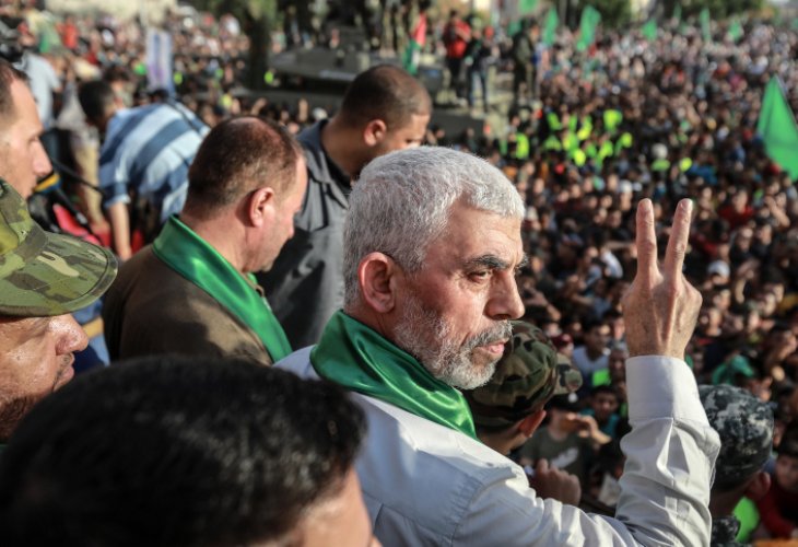 Yahya Sinwar (Photo: Attia Muhammed/Flash90)