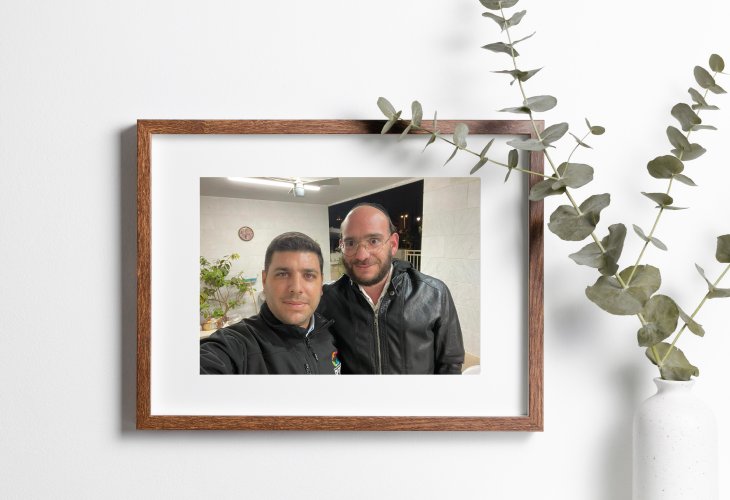 Meir Weiner and Israel Elmasi (Photo: Courtesy of the family)