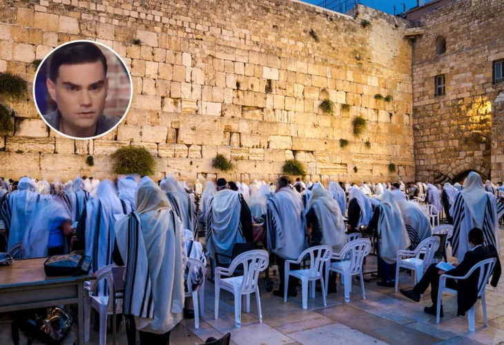 Inset: Ben Shapiro (background photo: shutterstock) Inset: Ben Shapiro (background photo: shutterstock)