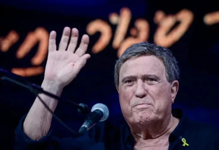 Yehoram Gaon (Photo: Avshalom Shoshani / Flash90)