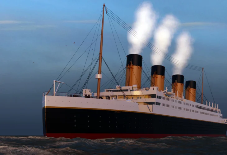 Illustration of the Titanic ship (Credit: shuttersrock) Illustration of the Titanic ship (Credit: shuttersrock)