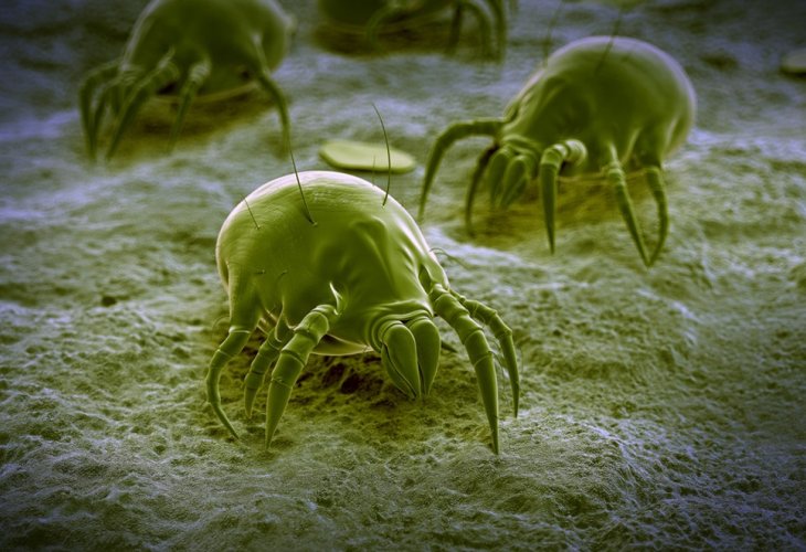 Dust mites (Photo: shutterstock) Dust mites (Photo: shutterstock)