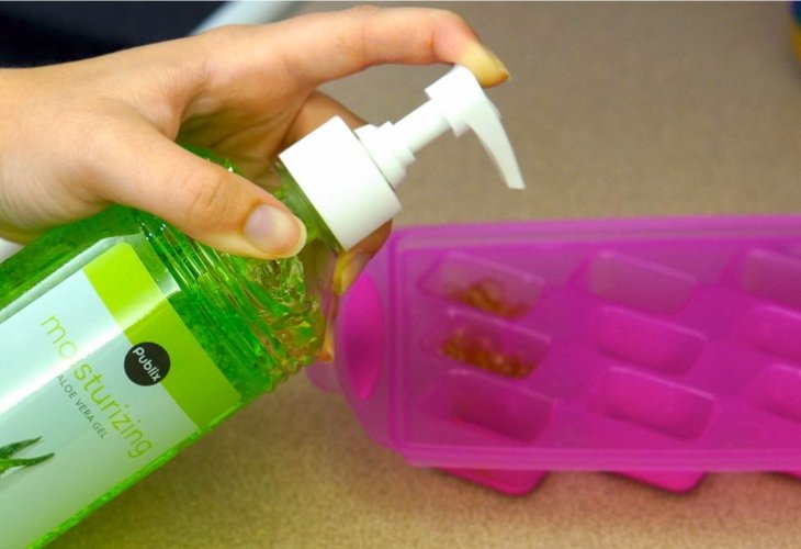 Cooling and healing. Genius first aid