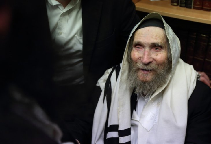 Maran HaGaRAY"L Steinman shlita (Photo: Yaakov Naumi / Flash 90) Maran HaGaRAY"L Steinman shlita (Photo: Yaakov Naumi / Flash 90)