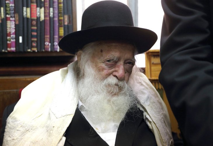 Rabbi Chaim Kanievsky (Photo: Flash 90)