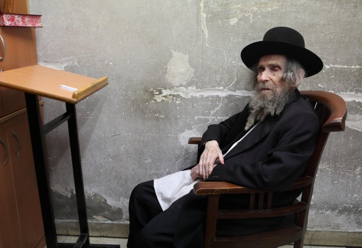 Rabbi Steinman (Photo: Flash 90) Rabbi Steinman (Photo: Flash 90)