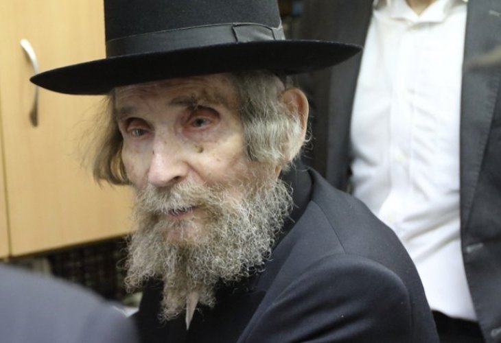 Rabbi Steinman z"l (Photo: Flash 90)