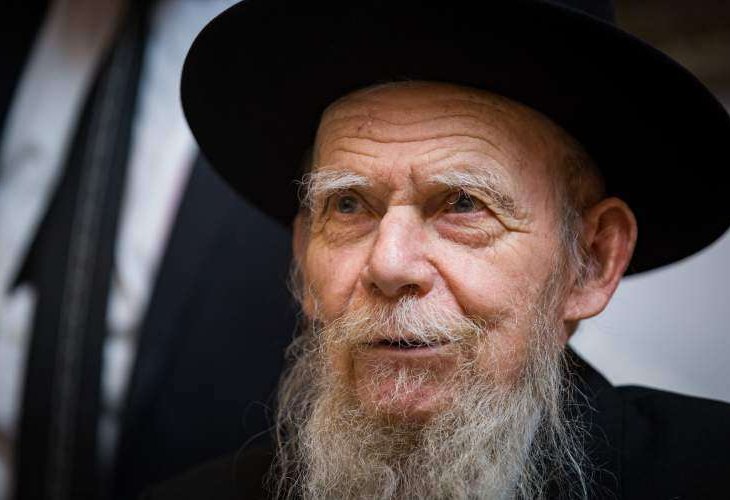 Rabbi Gershon Edelstein (Photo: Flash 90)