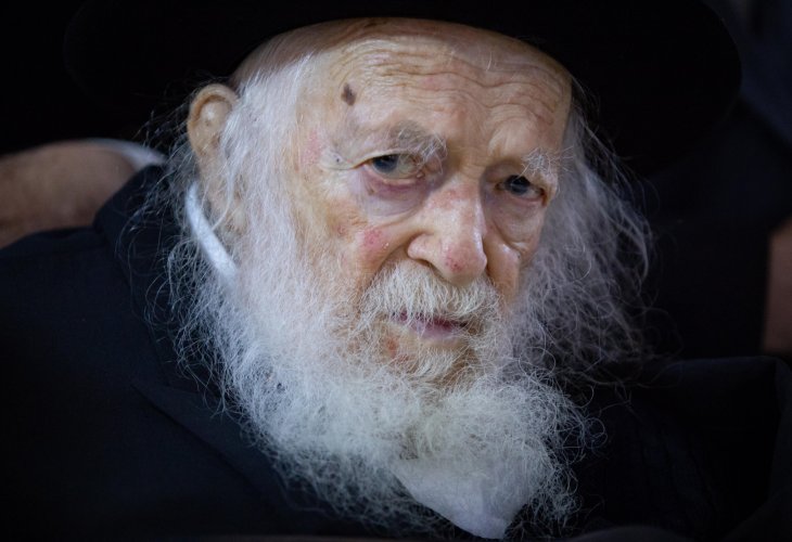 Rabbi Chaim Kanievsky (Photo: Flash 90)