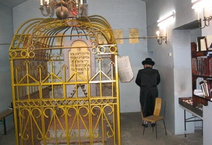 The resting place of the 'Noam Elimelech' The resting place of the 'Noam Elimelech'