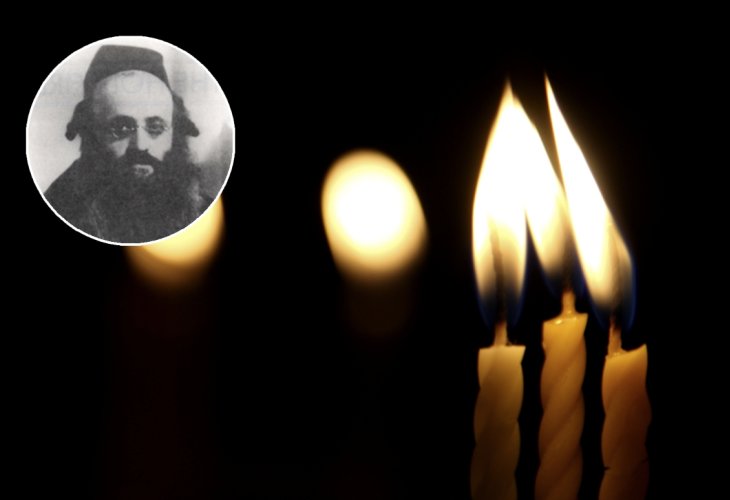 Inset: The Piaseczno Rebbe (Background photo: shutterstock) Inset: The Piaseczno Rebbe (Background photo: shutterstock)