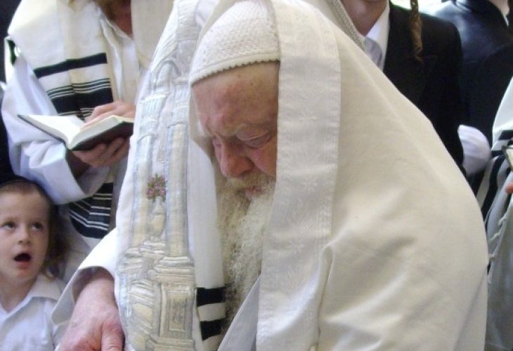 The Lelov Rebbe. Photo: Lelov Network