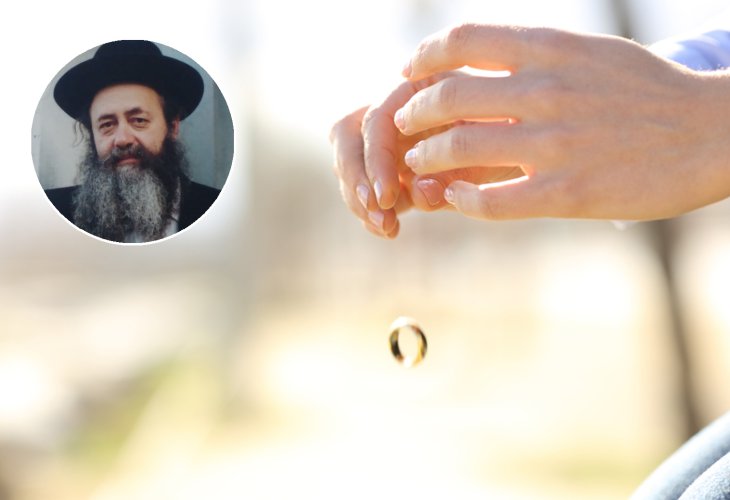 In the circle: Rabbi Yehuda Gordon (background photo: shutterstock) In the circle: Rabbi Yehuda Gordon (background photo: shutterstock)