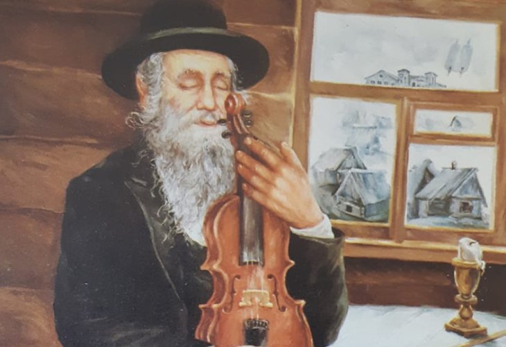 (Painting: Chaim Bachel) (Painting: Chaim Bachel)