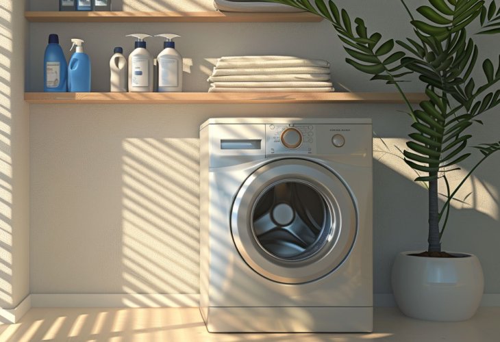 The required materials: half a cup of any type of laundry detergent.