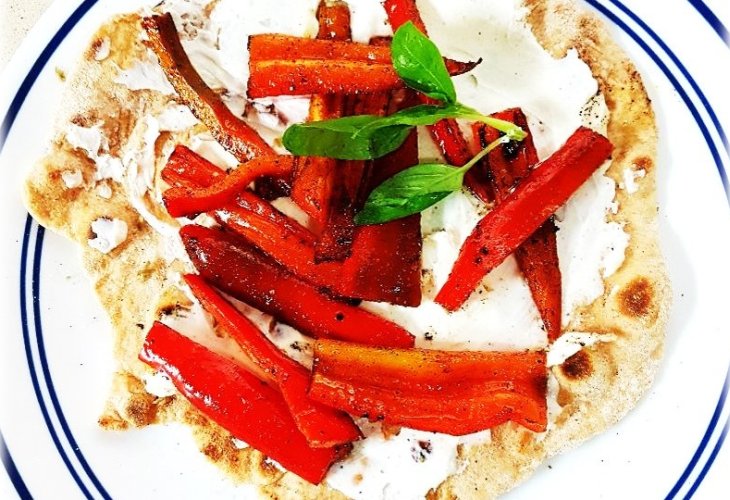 Cream Cheese and Roasted Peppers