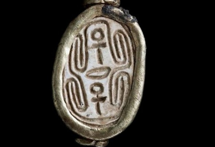 The treasure (Photo: Courtesy of the Israel Antiquities Authority)