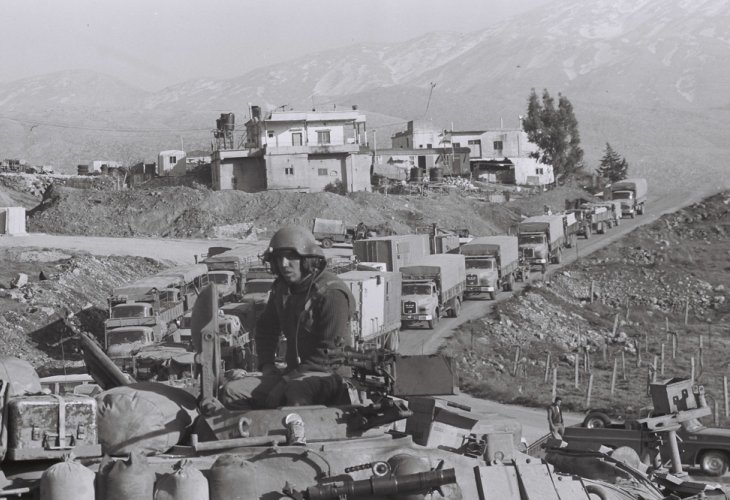 The First Lebanon War (Photo: Flash90)