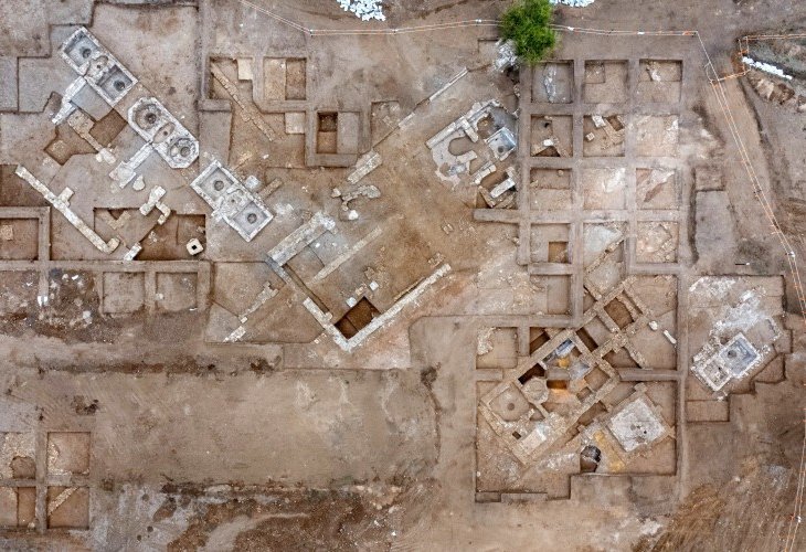 The excavation site (Photo: Asaf Peretz, Israel Antiquities Authority) The excavation site (Photo: Asaf Peretz, Israel Antiquities Authority)