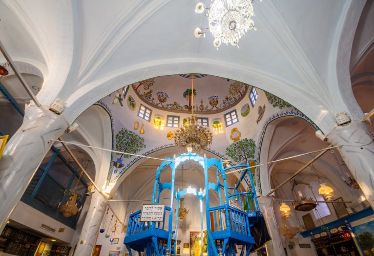 Abuhav Synagogue, Safed (Photo: shutterstock) Abuhav Synagogue, Safed (Photo: shutterstock)
