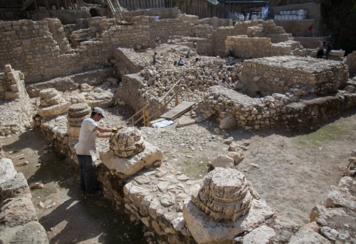 City of David (Photo illustration: Yonatan Sindel / Flash 90) City of David (Photo illustration: Yonatan Sindel / Flash 90)