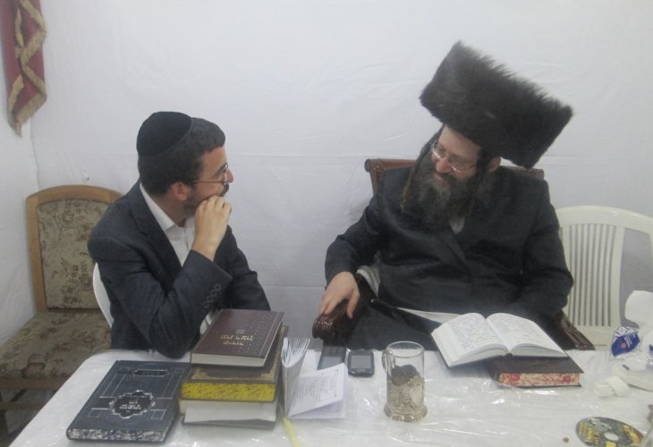 At the residence of the Admor of Bitshkov